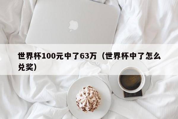 世界杯100元中了63万（世界杯中了怎么兑奖）